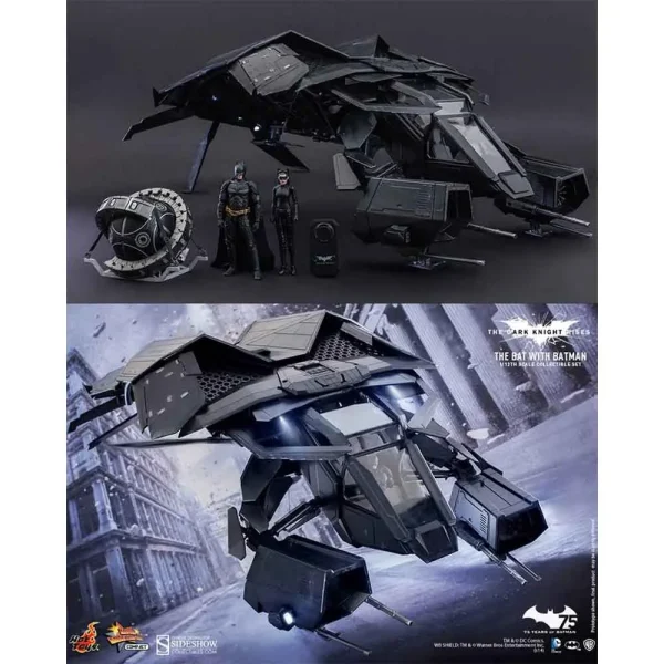 جت بتمن ( THE BAT ) سه گانه دارک نایت بتمن دارک نایت رایزز برند Hot toys