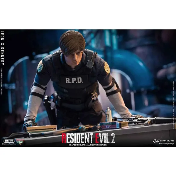 اکشن فیگور رزیدنت اویل شخصیت کندی Leon S. Kennedy برند Dam Toys