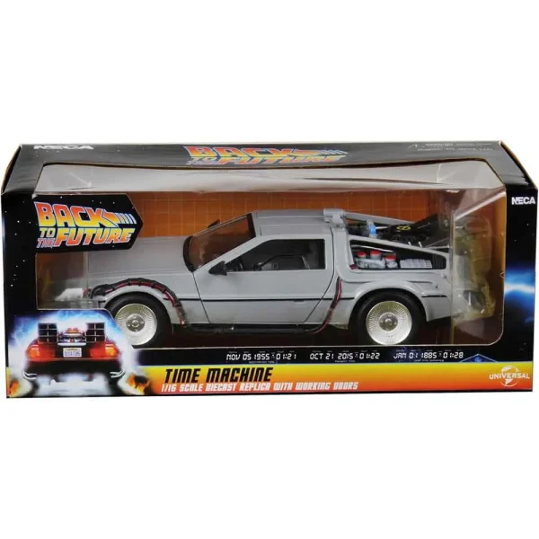 ماکت ماشین بازگشت به آینده back To The Future برند NECA