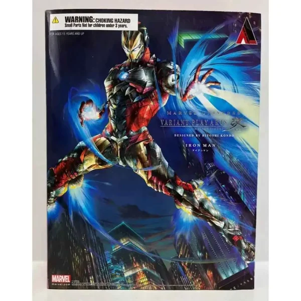 اکشن فیگور طرح مرد آهنی مدل Marvel Universe Iron Man برند Play arts