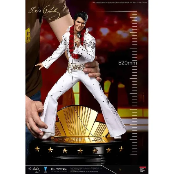 مجسمه فوق العاده الویس پرسلی Elvis Presley برند Blitzway