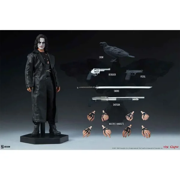 اکشن فیگور اریک دراون | کلاغ The Crow Collectibles برند Sideshow