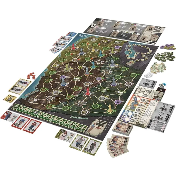 بردگیم اورجینال نارکوس Narcos: The Board Game برند CMON