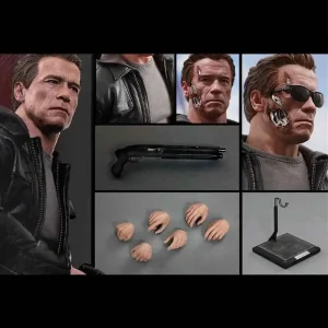 اکشن فیگور آرنولد شوارتزنگ T-800 Guardian - Terminator Genisys برند HOT Toys