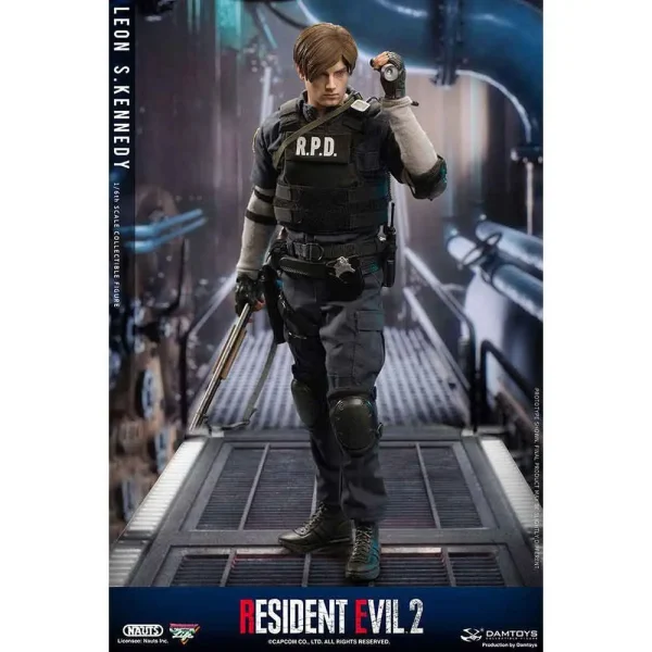 اکشن فیگور رزیدنت اویل شخصیت کندی Leon S. Kennedy برند Dam Toys