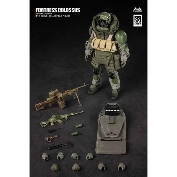 اکشن فیگور سرباز Black Ops Salvo Series Fortress Colossus برند Hasuki