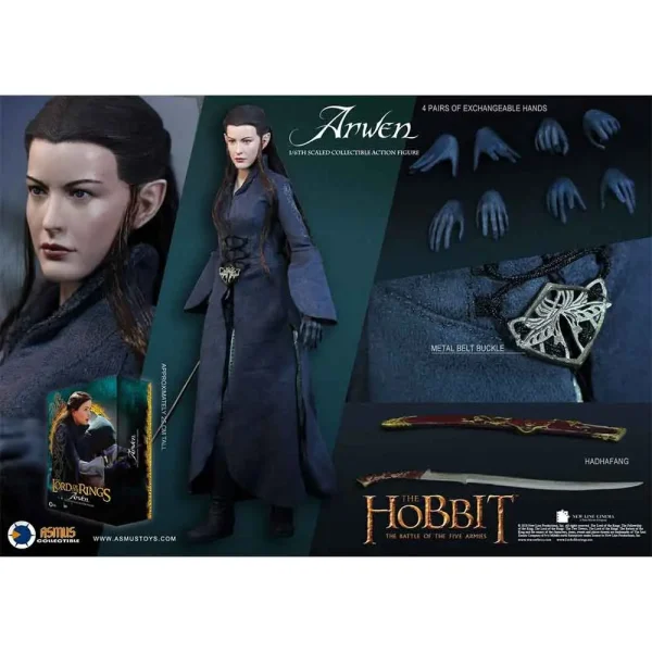 اکشن فیگور آروین ارباب حلقه ها The Lord of The Rings Arwen Elf برند Asmus Toys