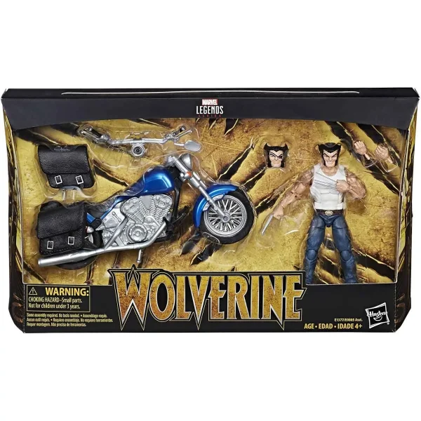 اکشن فیگور ولورین با موتور Wolverine and Motorcycle برند هاسبرو