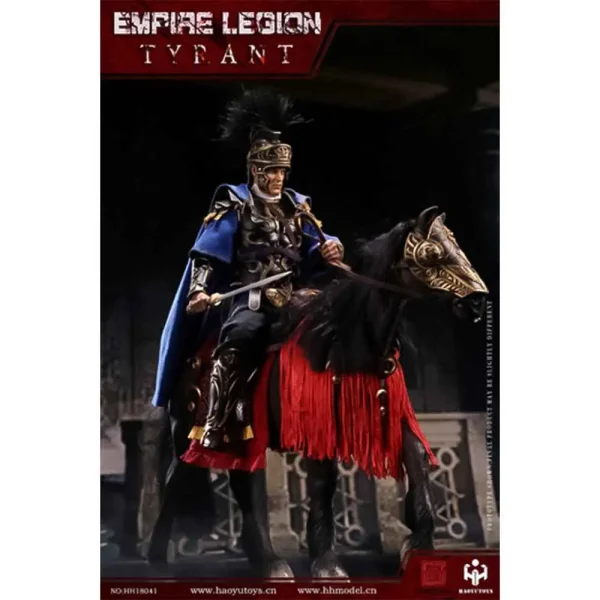 اکشن فیگور کمودوس Commodus | گلادیاتور Imperial Legion Tyrant | Gladiator برند HaoYu Toys