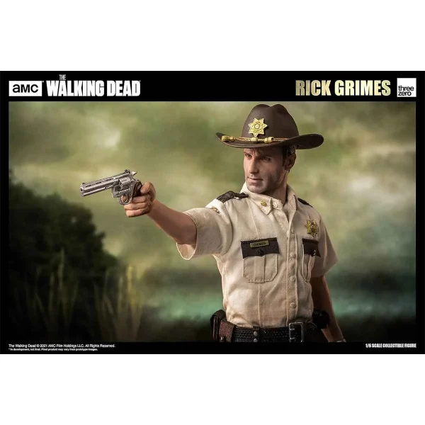 اکشن فیگور ریک گرایمز سریال واکینگ دد سری The Walking Dead Rick Grimes از برند threezero