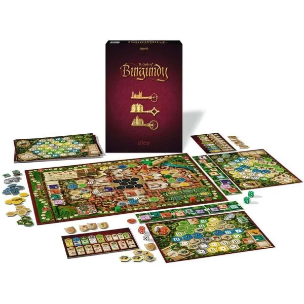 بازی اورجینال قلعه های برگاندی (The Castles of Burgundy) برند Ravensburger