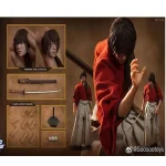 اکشن فیگور سامورایی ژاپنی هیمورا کنشین apanese Samurai Himura Kenshin برند Soosootoys SST046 1/6 Scale