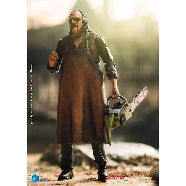 فیگور کشتار با اره برقی تگزاس Texas Chainsaw مقیاس 1/18 برند Hiya Toys