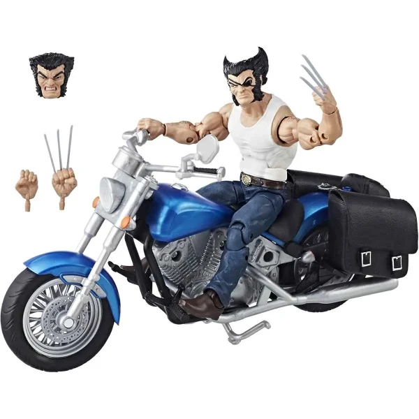 اکشن فیگور ولورین با موتور Wolverine and Motorcycle برند هاسبرو