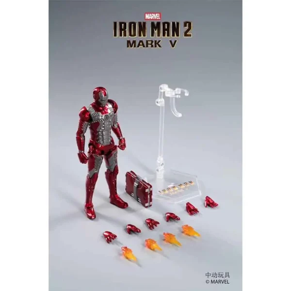 اکشن فیگور آیرون من IRON MAN MARK V برند ZD