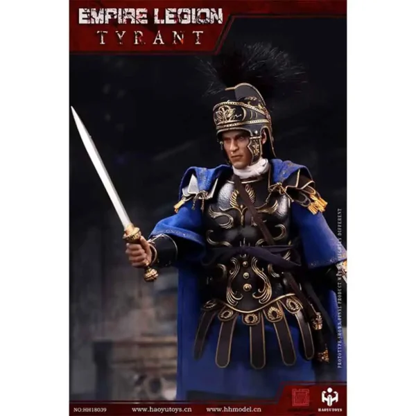 اکشن فیگور کمودوس Commodus | گلادیاتور Imperial Legion Tyrant | Gladiator برند HaoYu Toys