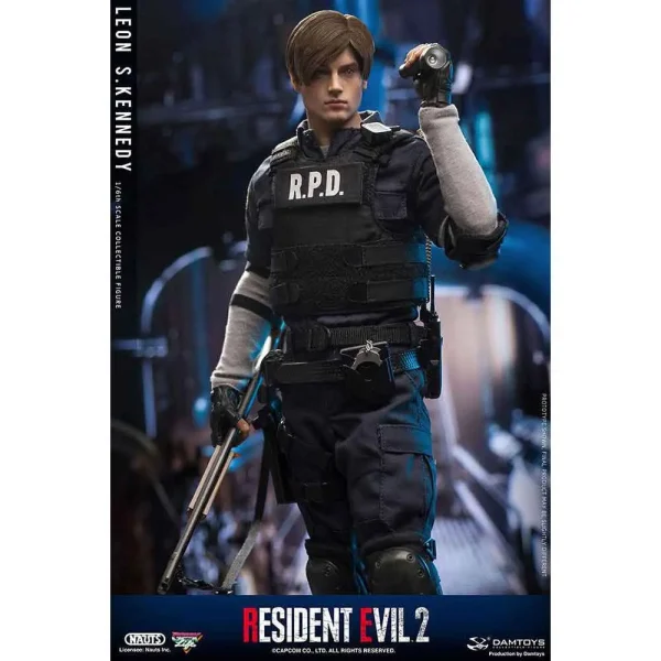 اکشن فیگور رزیدنت اویل شخصیت کندی Leon S. Kennedy برند Dam Toys