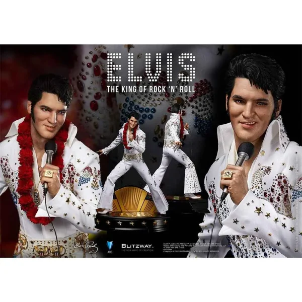 مجسمه فوق العاده الویس پرسلی Elvis Presley برند Blitzway