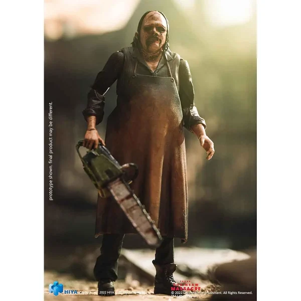 فیگور کشتار با اره برقی تگزاس Texas Chainsaw مقیاس 1/18 برند Hiya Toys