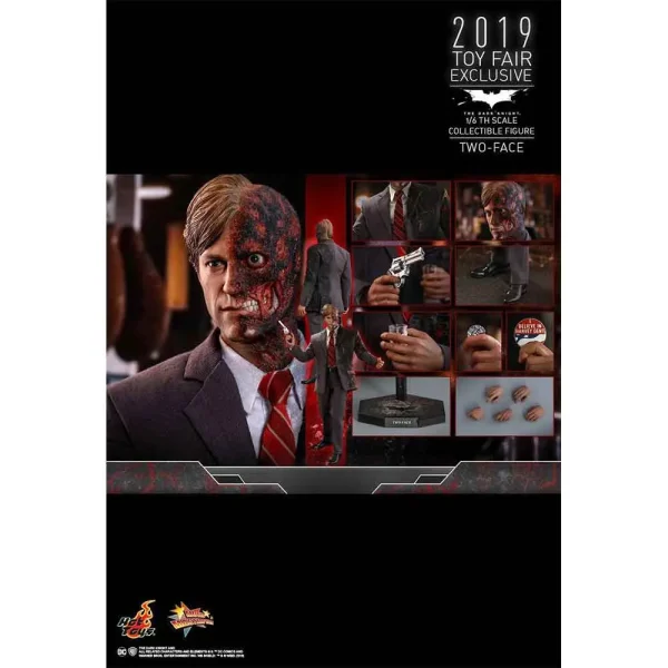 اکشن فیگور اورجینال تو فیس / هاروی دنت بتمن دارک نایت برند Hot Toys