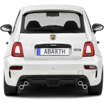 ماکت فیات سری Fiat F595 Abarth White 2022 مقیاس 1/18 برند Solido