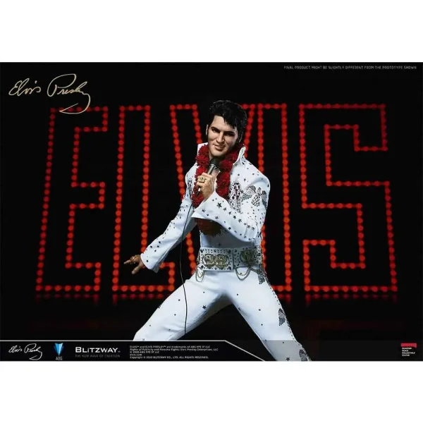 مجسمه فوق العاده الویس پرسلی Elvis Presley برند Blitzway