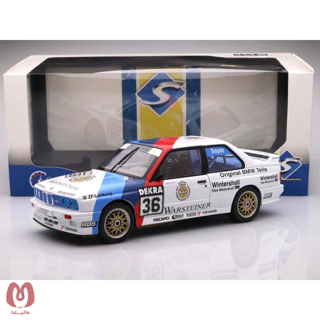 ماکت بی ام دبلیو BMW E30 مقیاس 1/18 برند Solido