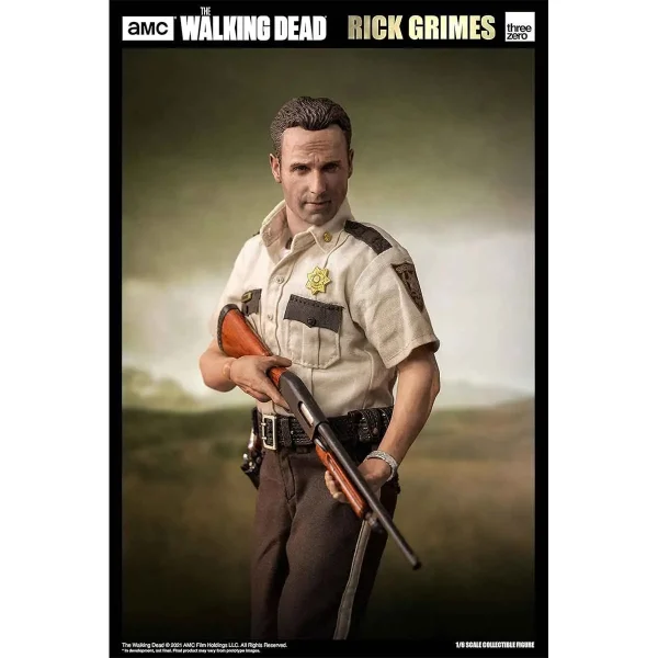 اکشن فیگور ریک گرایمز سریال واکینگ دد سری The Walking Dead Rick Grimes از برند threezero