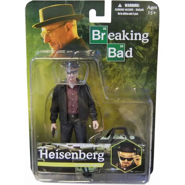 اکشن فیگور اورجینال والتر وایت از سریال برکینگ بد Breaking Bad Heisenberg برند Mezco