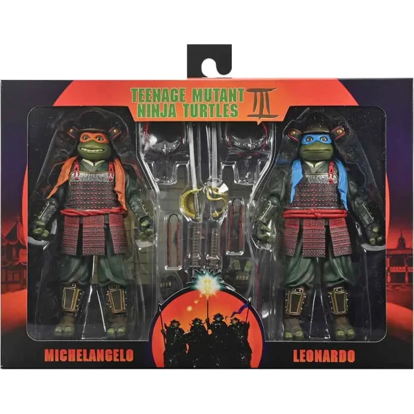 اکشن فیگور لاکپشت نینجا Ninja Turtles مجموعه 2 عددی برند Neca