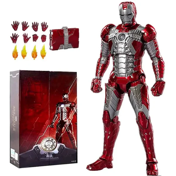 اکشن فیگور آیرون من IRON MAN MARK V برند ZD