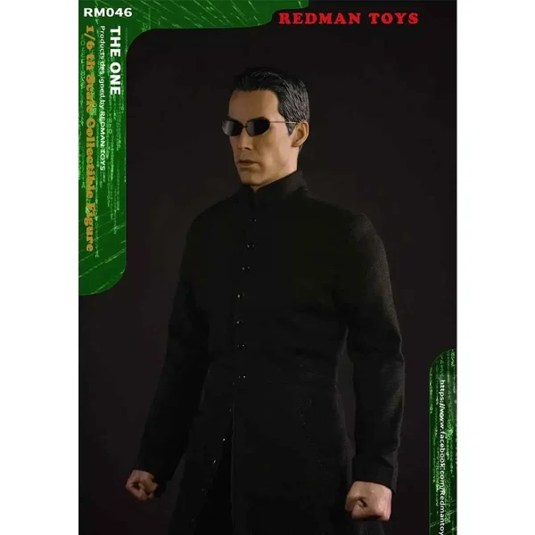 اکشن فیگور ماتریکس شخصیت نعو Matrix Neo برند REDMAN TOYS ارتفاع 30 سانتی متر