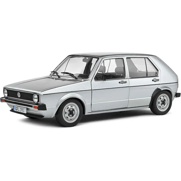 ماکت گلف Volkswagen Golf L Silver 1983 مقیاس 1/18 برند Solido