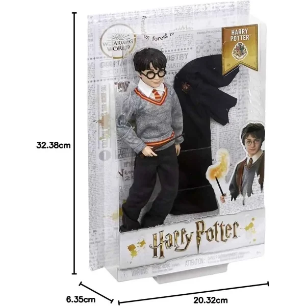 اکش فیگور هری پاتر لباس پارچه ای 30 سانتی HARRY POTTER FSH Doll برند Mattel