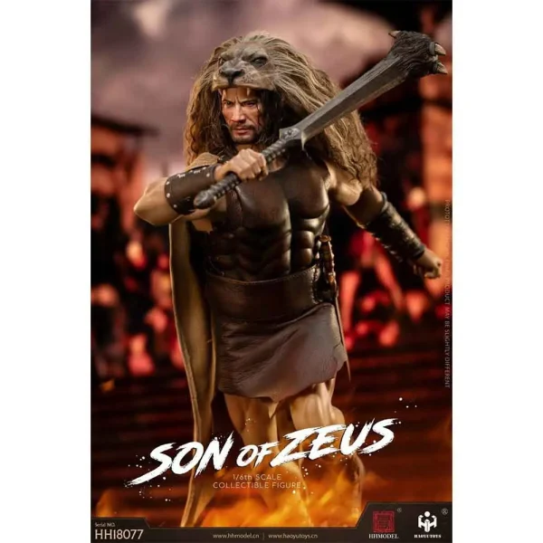 اکشن فیگور دواین جانسون پسر زئوس Dwayne Johnson Son of Zeus Full Set برند HaoYu Toys