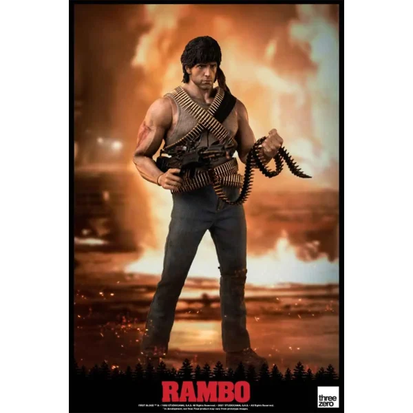 اکشن فیگور ThreeZero Rambo: First Blood