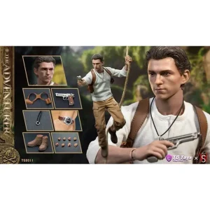 فیگور اورجینال ناتان دریک Uncharted NATHAN DRAKE کد TG8011 برند SW Toys ارتفاع 30 سانت