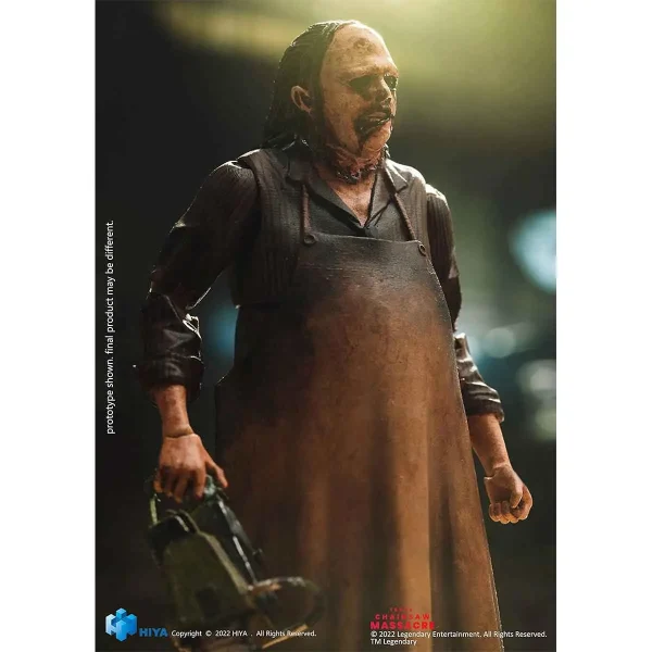 فیگور کشتار با اره برقی تگزاس Texas Chainsaw مقیاس 1/18 برند Hiya Toys