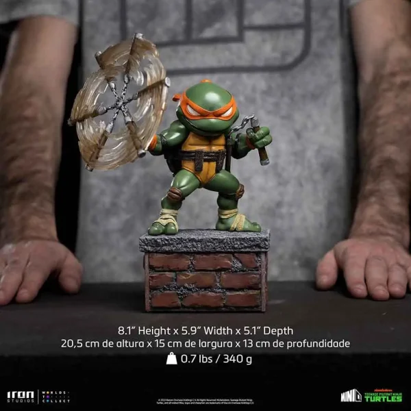 فیگور لاکپشت های نینجا Ninja Turtles Minico برند آیرون استودیو