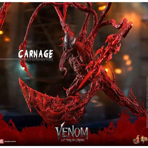 اکشن فیگور شاهکار ونوم کارنیج اورجینال Hot Toys Carnation 1:6 Venom