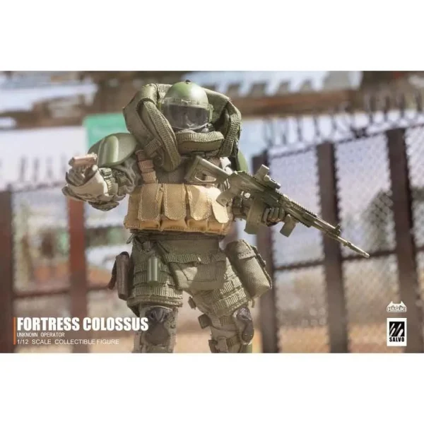 اکشن فیگور سرباز Black Ops Salvo Series Fortress Colossus برند Hasuki