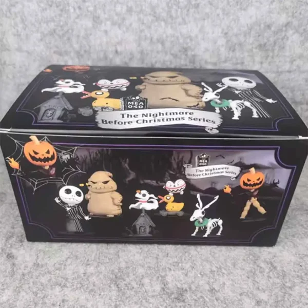 فیگور هالووین کابوس پیش از کریسمس Halloween Nightmare Before Christmas مجموعه 6 عددی