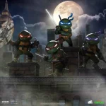 فیگور لاکپشت های نینجا Ninja Turtles Minico برند آیرون استودیو