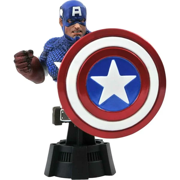 فیگور کاپیتان آمریکا جنس رزین Captain America 1:7 Scale Resin Bust برند DIAMOND SELECT