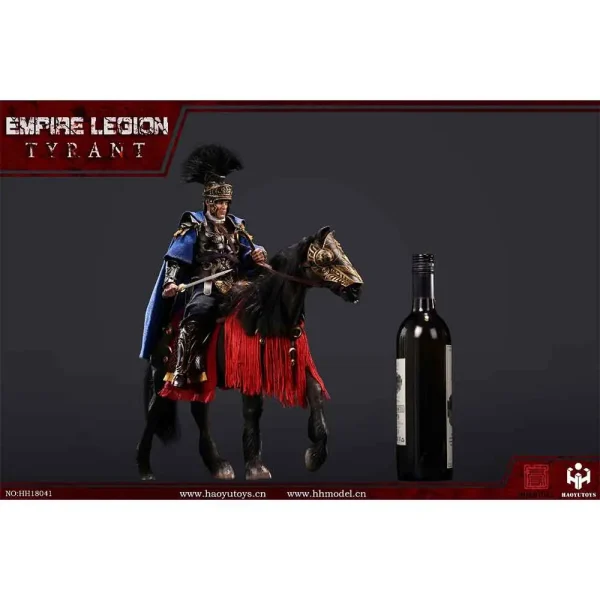 اکشن فیگور کمودوس Commodus | گلادیاتور Imperial Legion Tyrant | Gladiator برند HaoYu Toys