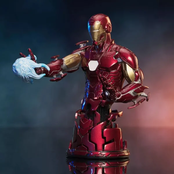 مجسمه آیرون من جنس رزین مدل Iron Man Bust برند Diamond select