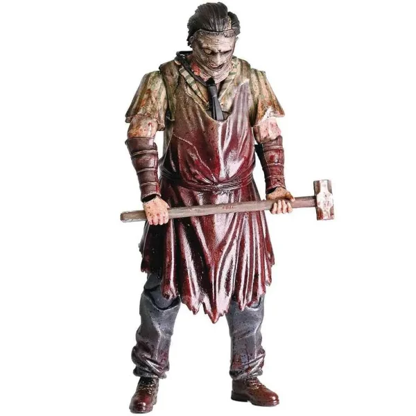 فیگور کشتار با اره برقی تگزاس Texas Chainsaw 2003 مقیاس 1/18 برند Hiya Toys