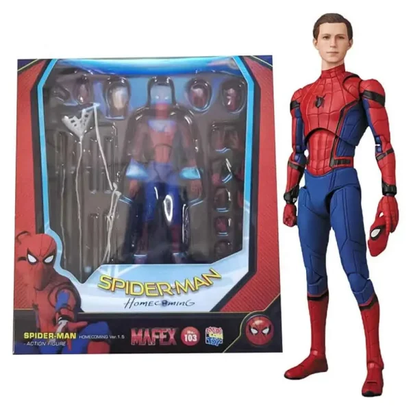 اکشن فیگور اسپایدرمن Spiderman 103 برند مافکس