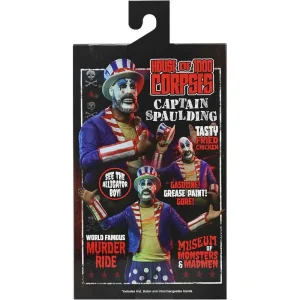 اکشن فیگور کاپیتان اسپالدینگ House of 1000 Corpses - 20th Anniv. Capt. Spaulding برند نکا