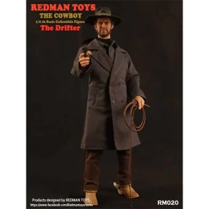 اکشن فیگور وسترن مرد بی نام | Clint Eastwood | خوب بد زشت The Bounty Hunter The Good برند Redman Toys